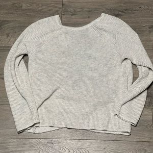 Aerie Open Back Sweater